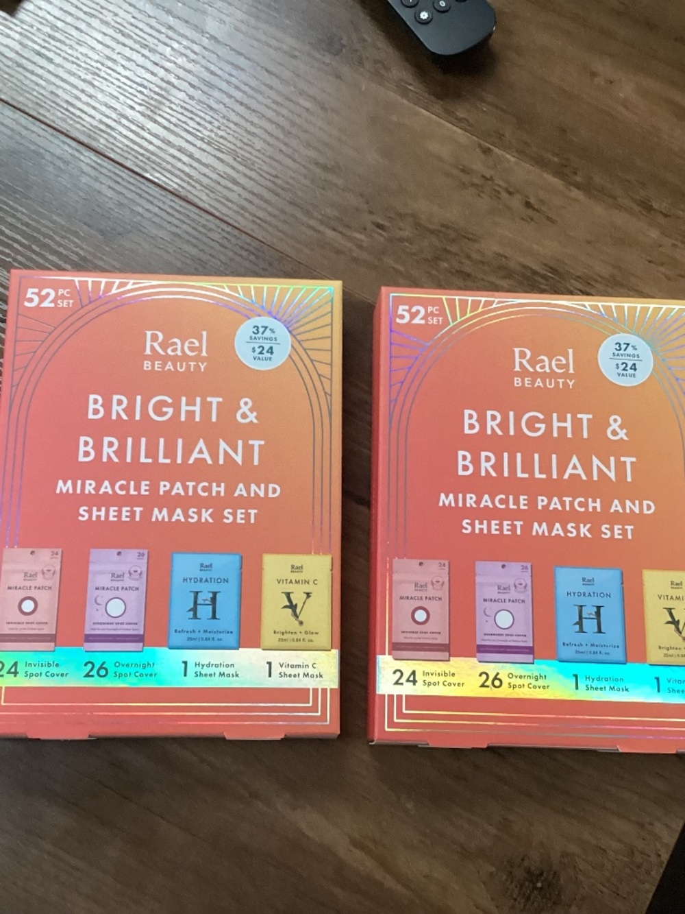 Rael Beauty skincare bundle New includes two 52-piece boxes